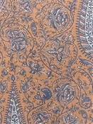 Ashoka Terracotta Floral P Kaufmann Fabric